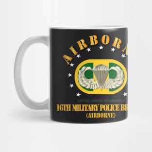 16th Military Police Brigade - Airborne w Oval Mug